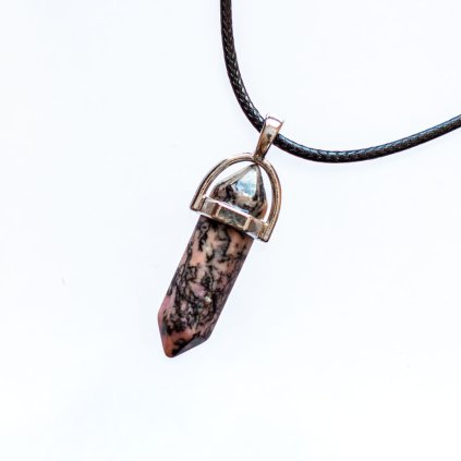 Náhrdelník z unakitu HEXAGON