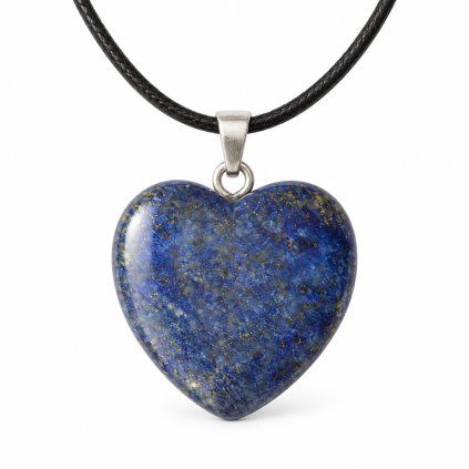 srdce privesok lapis lazuli