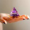 Orgonitová pyramída AMETYST 5 cm - RAJ