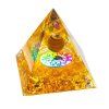 Orgonitová pyramída z Citrínu 5 cm na bohatstvo| Feng Shui dekorácia