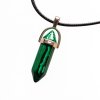 Náhrdelník z malachitu HEXAGON