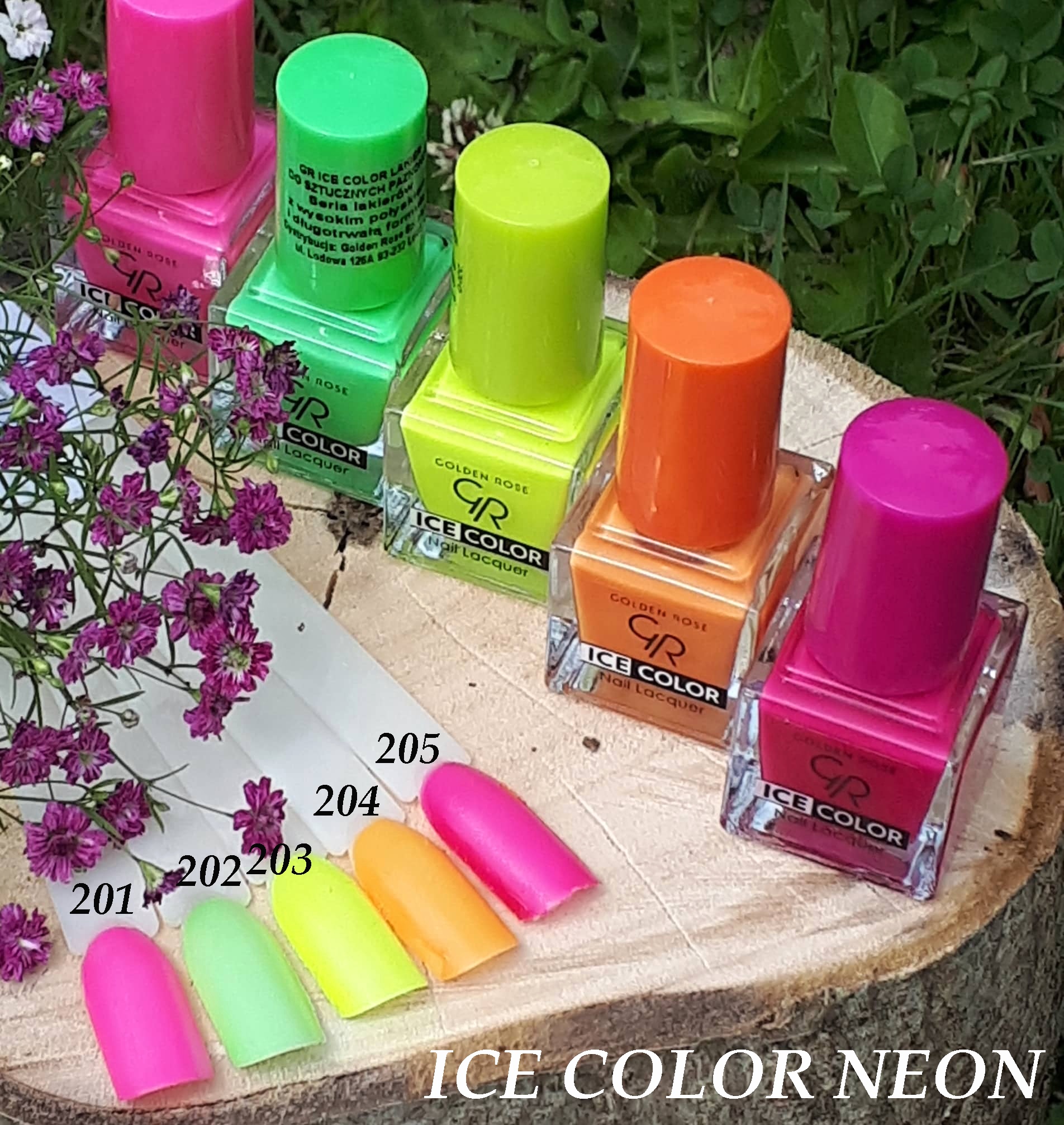 Laky ICE COLOR neon