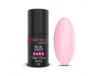 Magic Nails Gel Lak HARD Base Cover BABY PINK