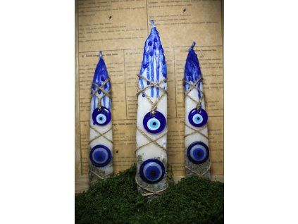 🧿Ochranná svíčka EVIL EYE🧿