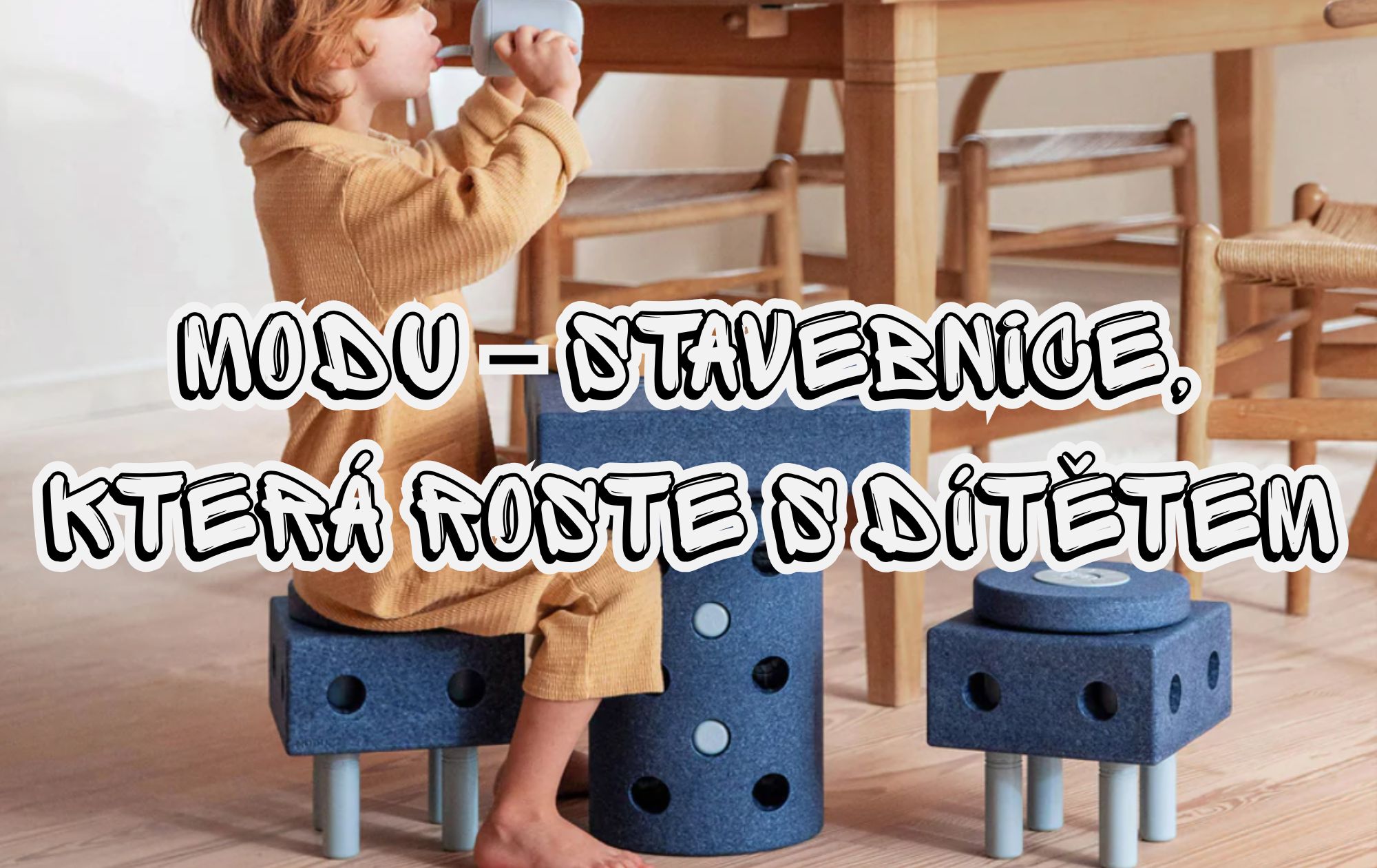 🏗️ MODU – stavebnice, která roste s dítětem