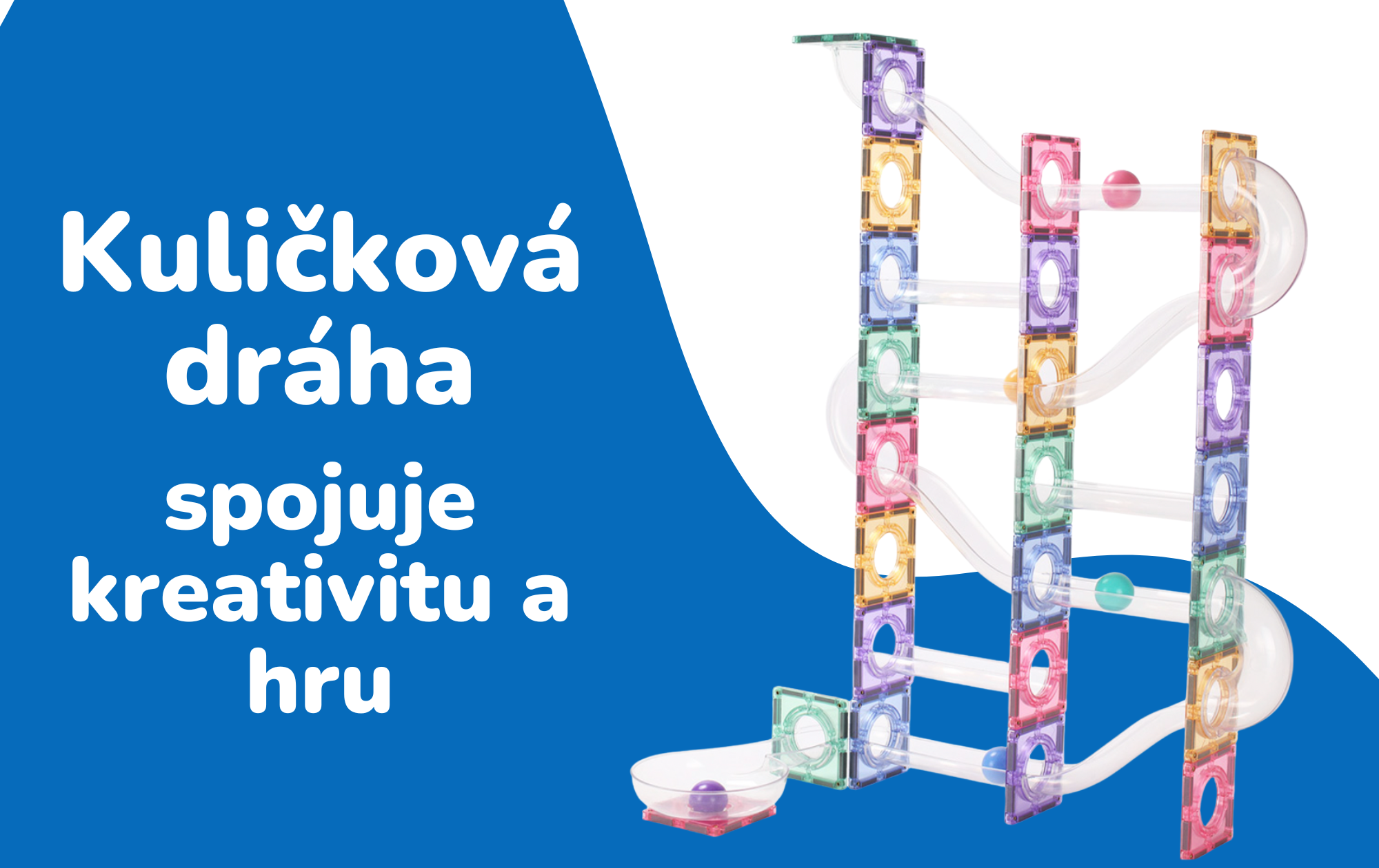 Proč si pořídit MNTL Run Toy Pastel – magnetickou kuličkovou dráhu?