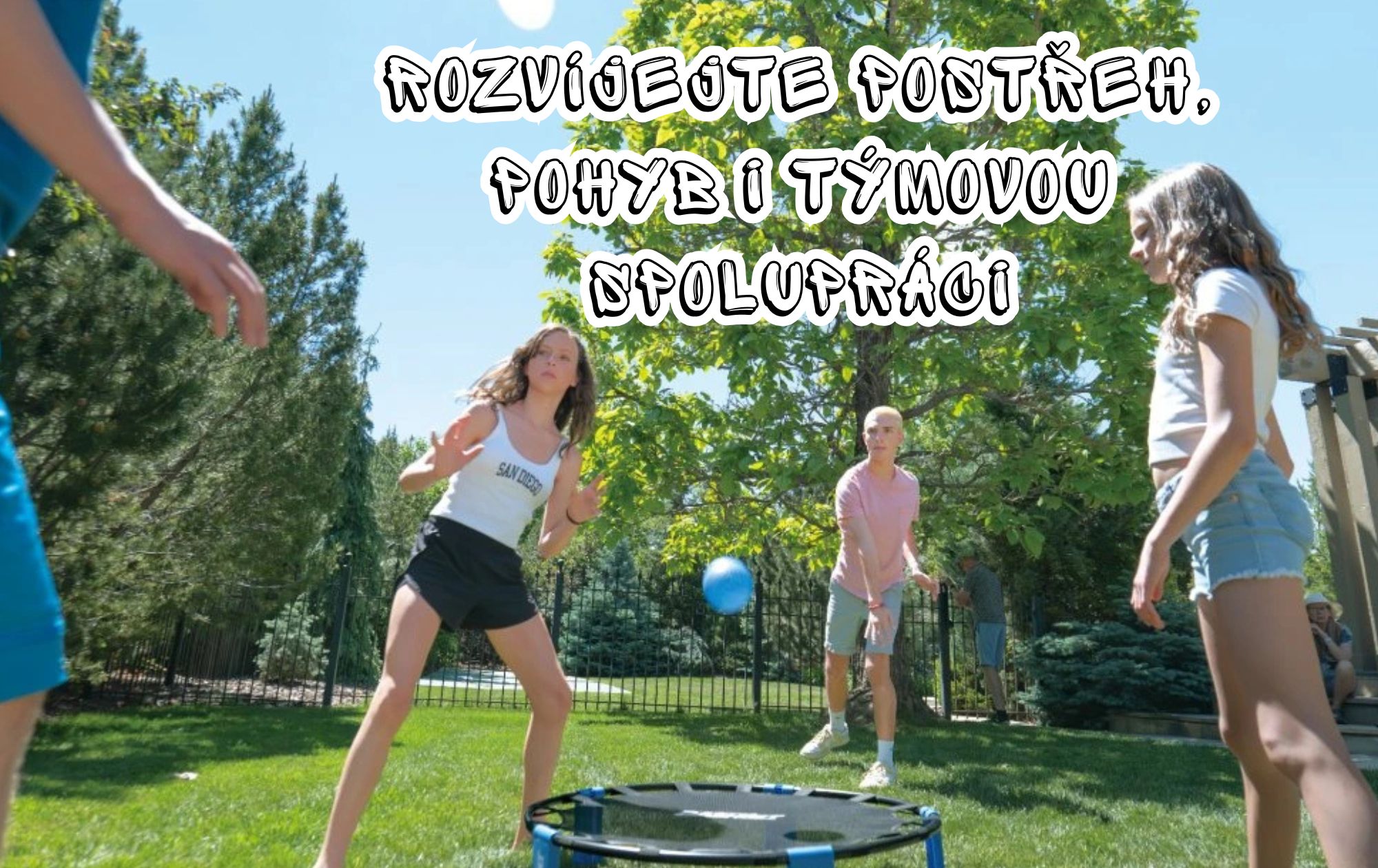 Bash-Net – venkovní hra plná akce a smíchu