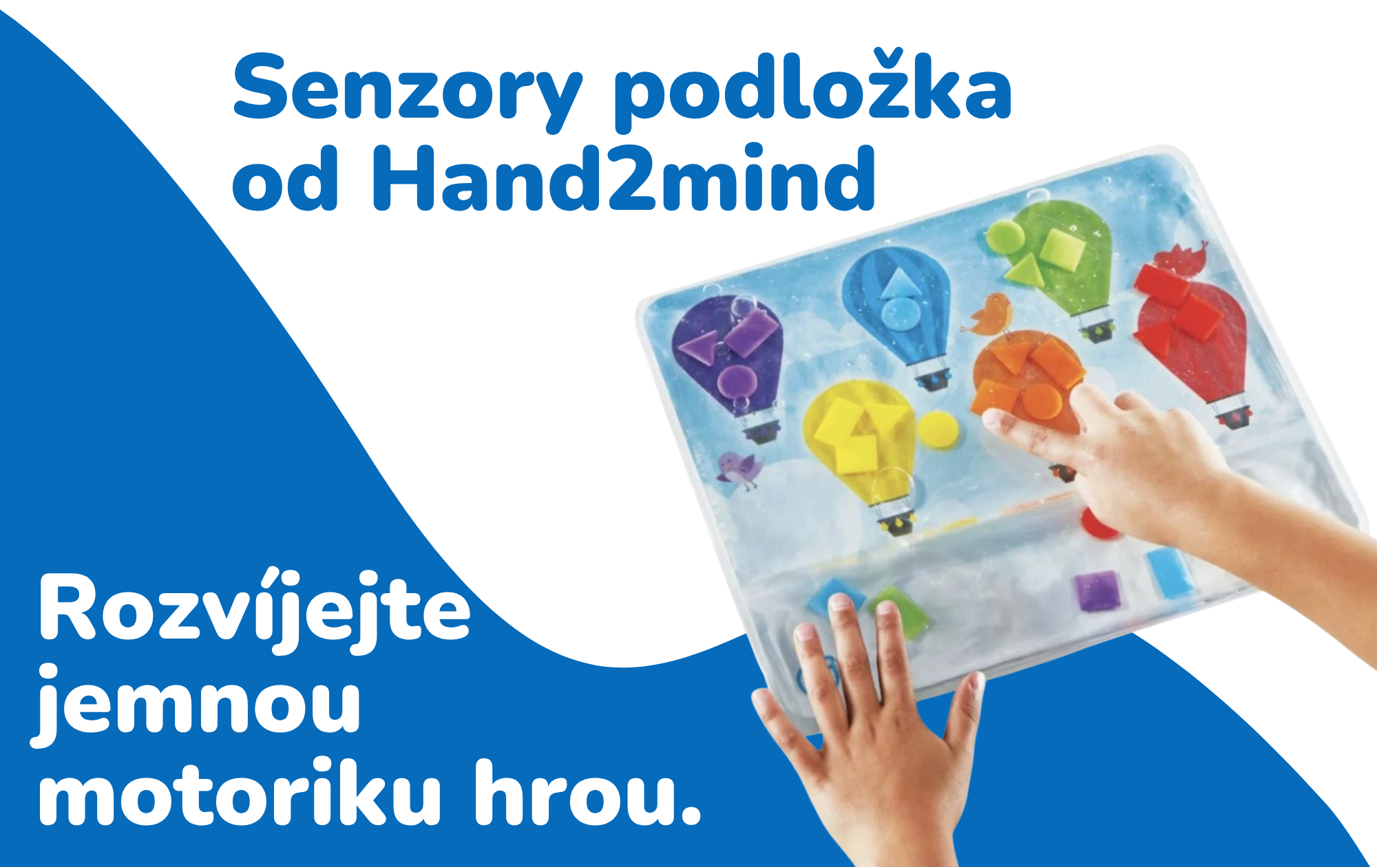Hand2mind Smyslová podložka: Návod na učení barev a tvarů bez nepořádku?