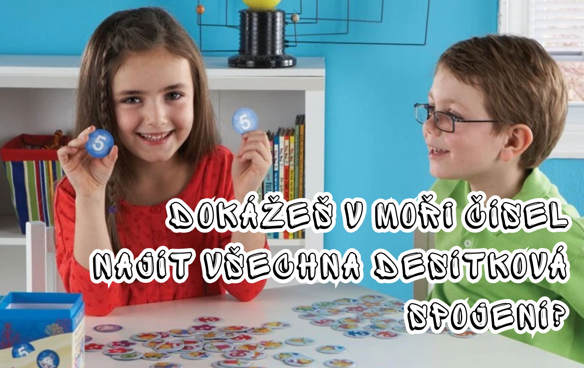 Dokážeš v moři čísel najít všechna desítková spojení? – Hra Vidím 10!