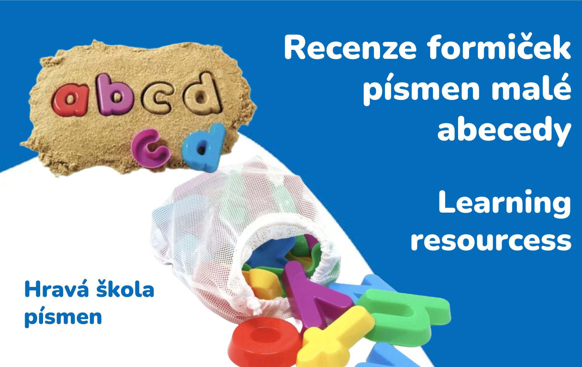 Kreativní výuka abecedy: Recenze a návod pro formičky písmen Learning Resources