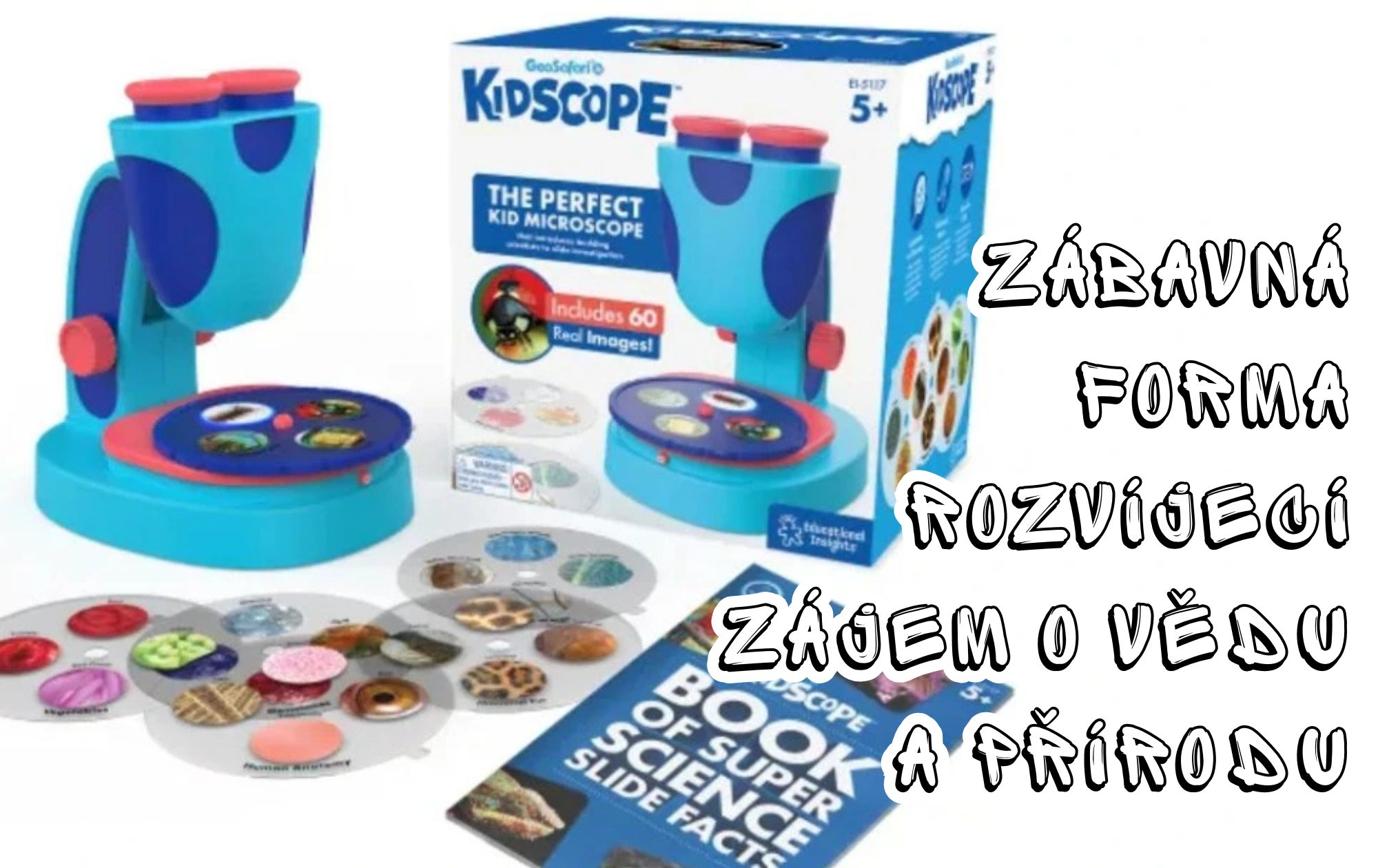 GeoSafari Jr. Kidscope od Educational Insights je ideální dětský mikroskop pro první vědecké objevy