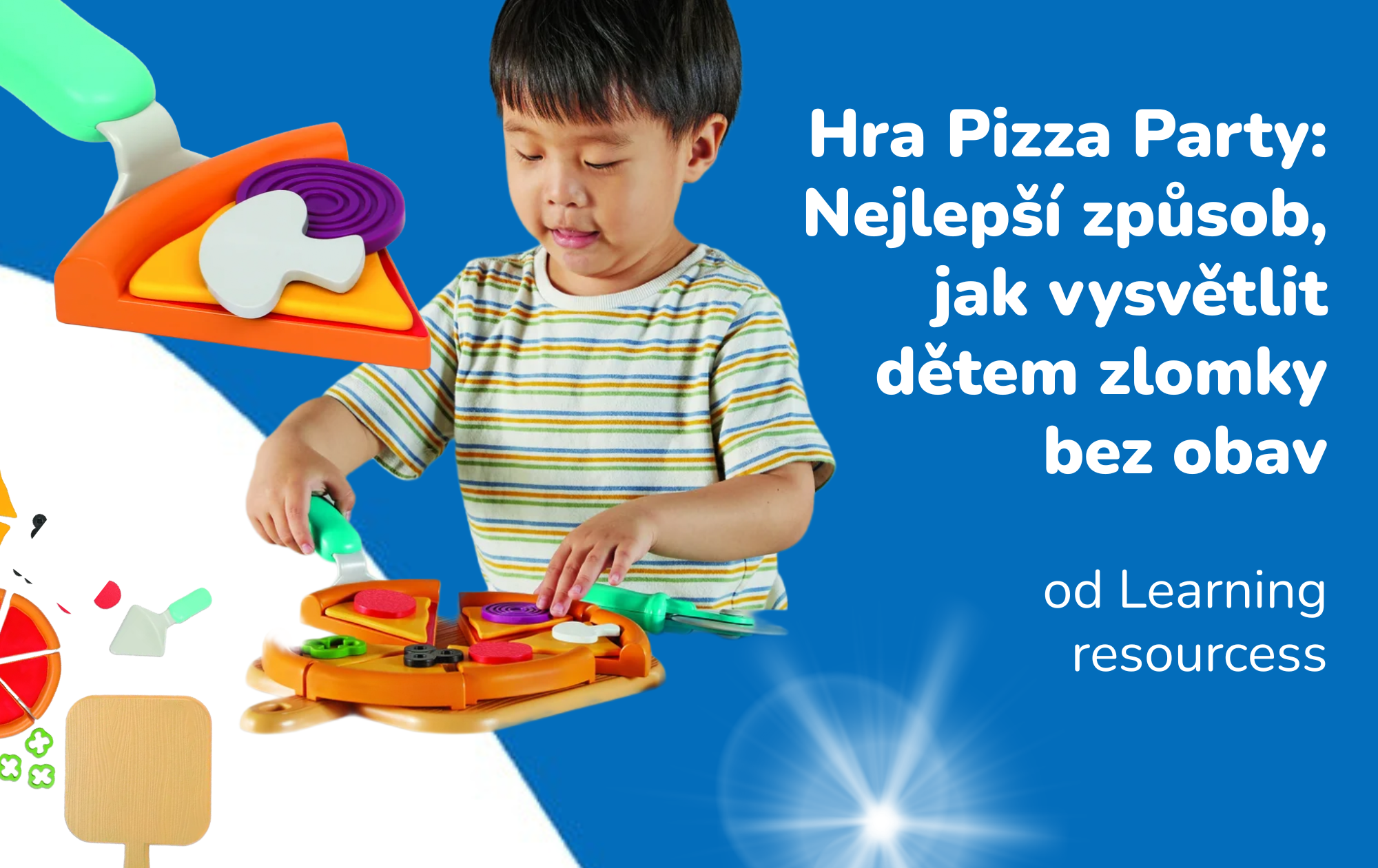 Hra Pizza Party: Nejlepší způsob, jak vysvětlit dětem zlomky bez obav