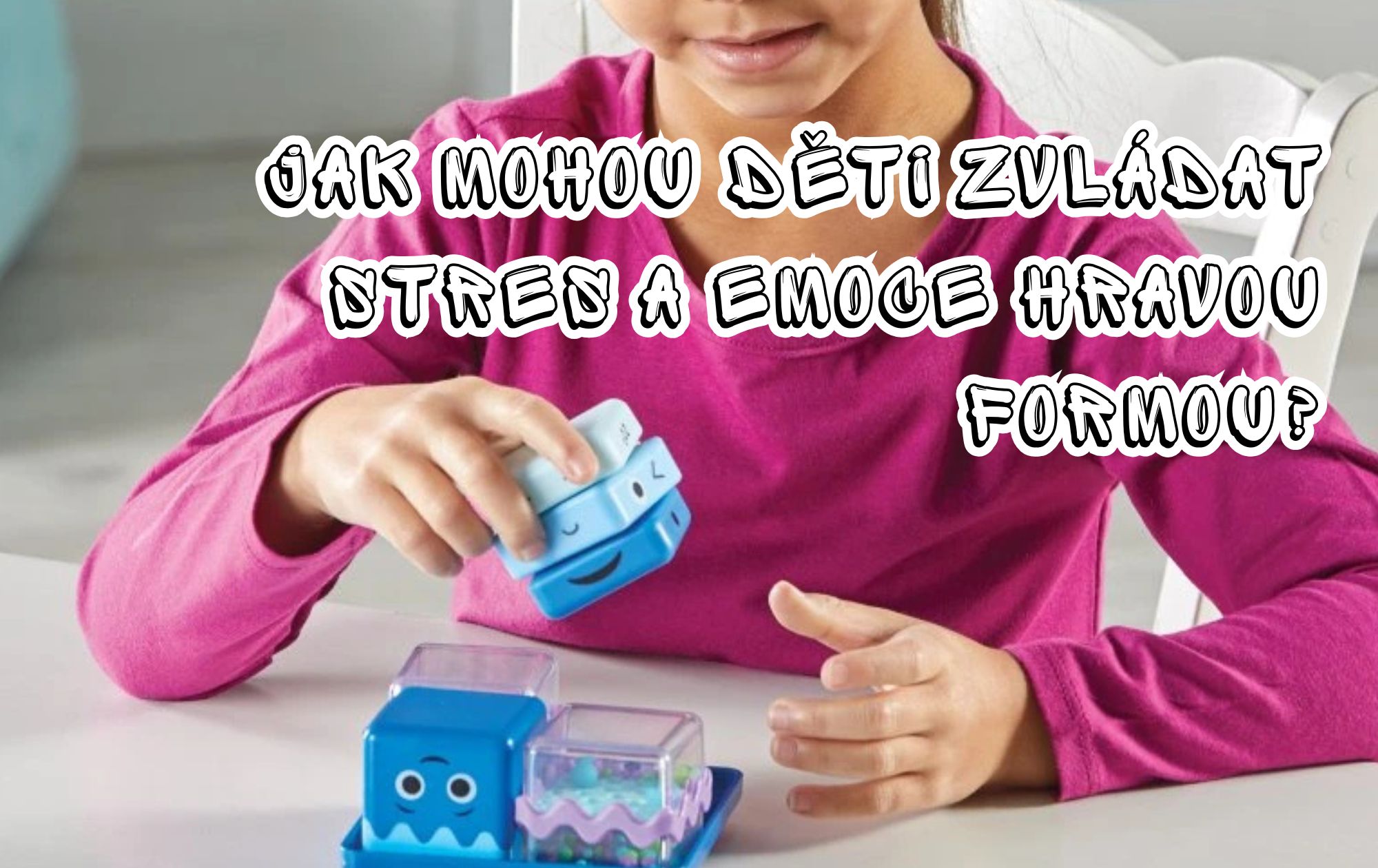 Senzorická hračka Cool Down Cubes od Learning Resources