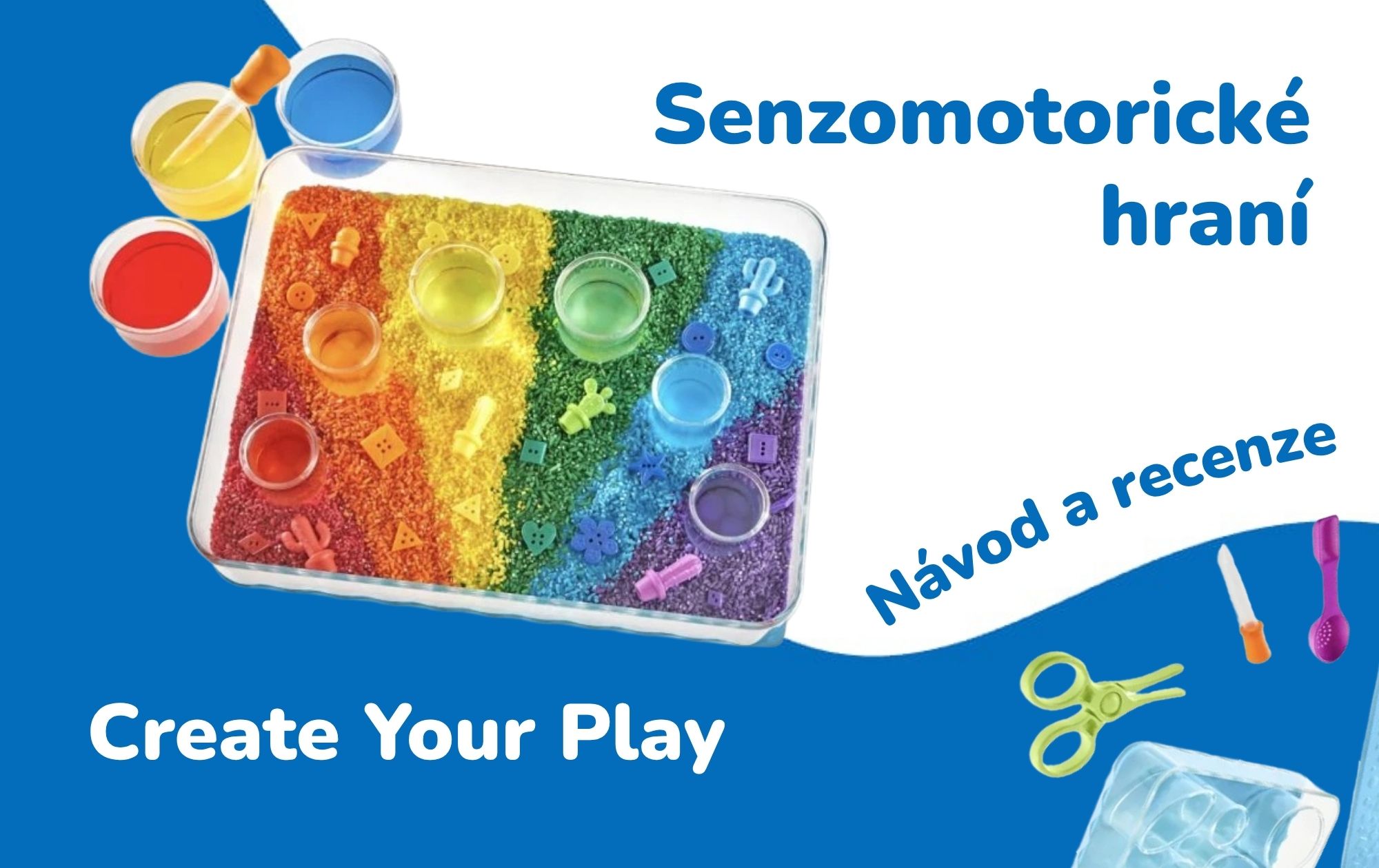 Learning Resources Tác na senzomotorické hraní Create Your Play: Návod a recenze