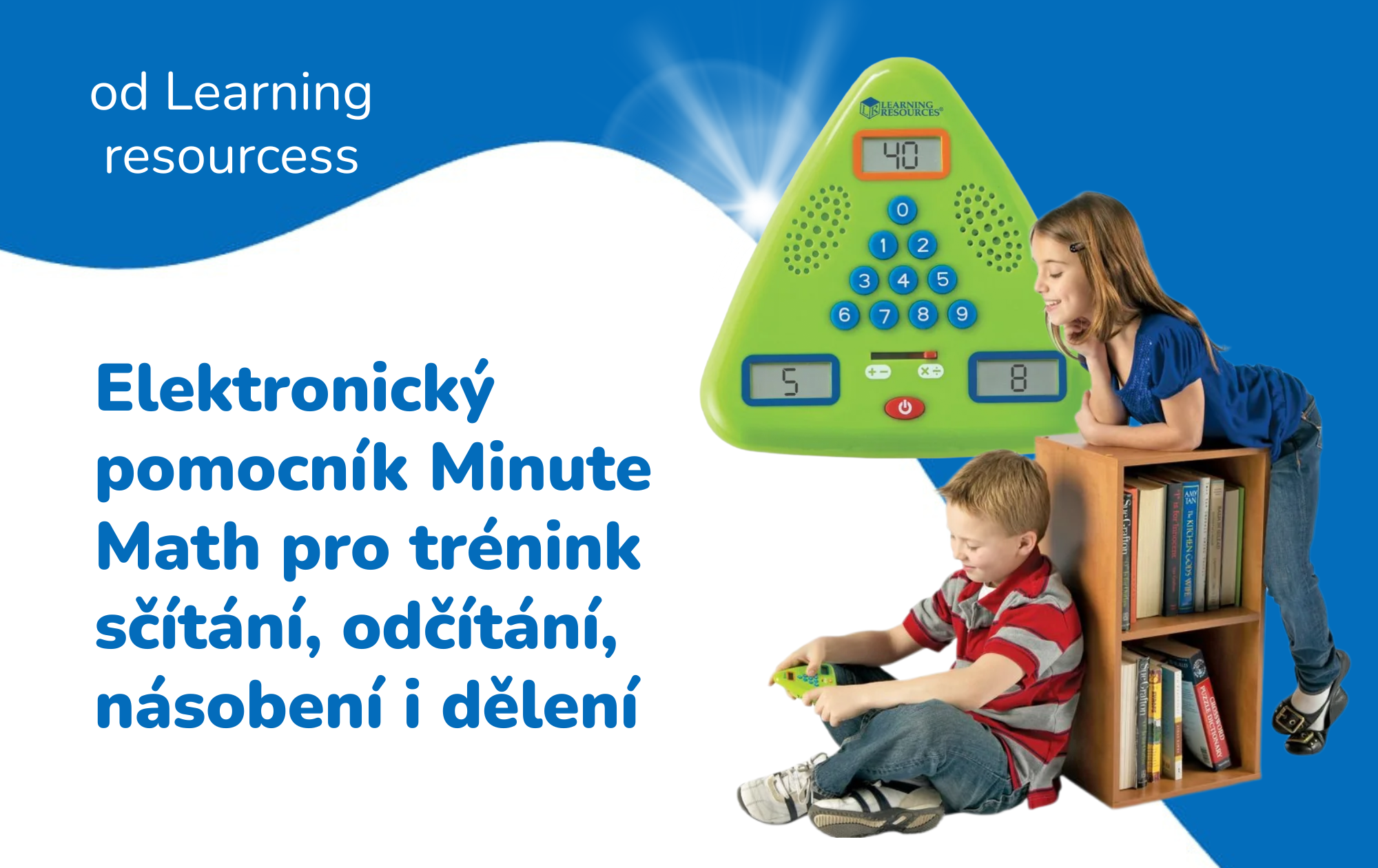 Odbourejte strach z čísel: Elektronický pomocník Minute Math pro trénink sčítání, odčítání, násobení i dělení