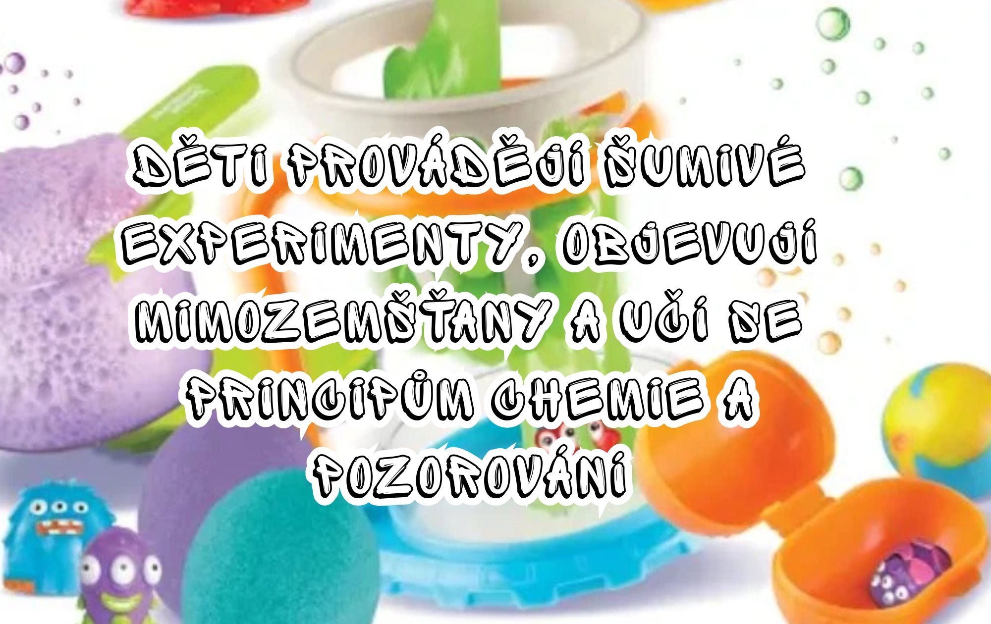 Sada Beaker Creatures od Learning Resources spojuje vědu a zábavu