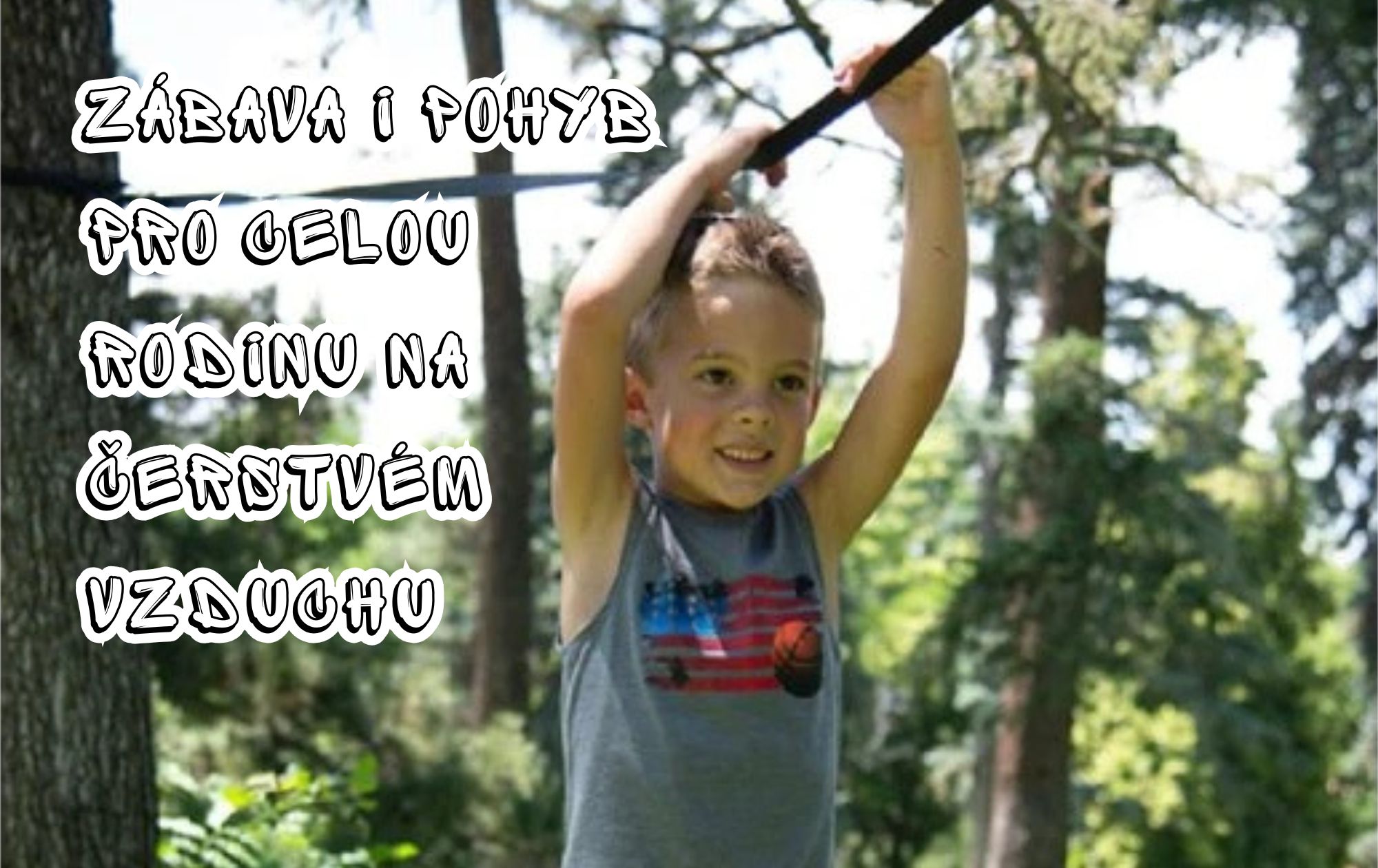 Trelines Slackline – balanční lano pro trénink rovnováhy