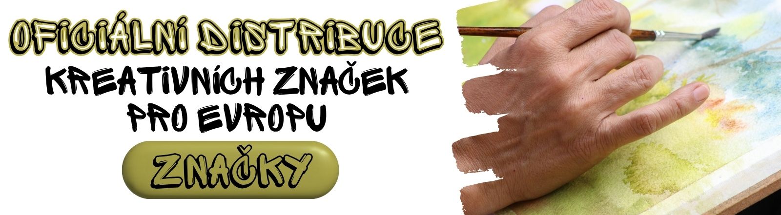 Oficiální distribuce kreativních značek pro Evropu
