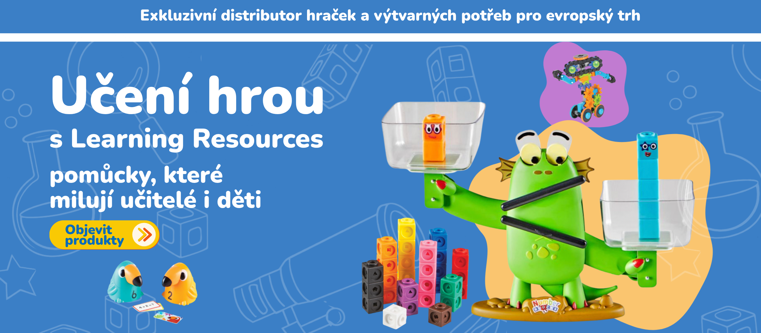 Edukační pomůcky pro školy a školky, učitele i děti