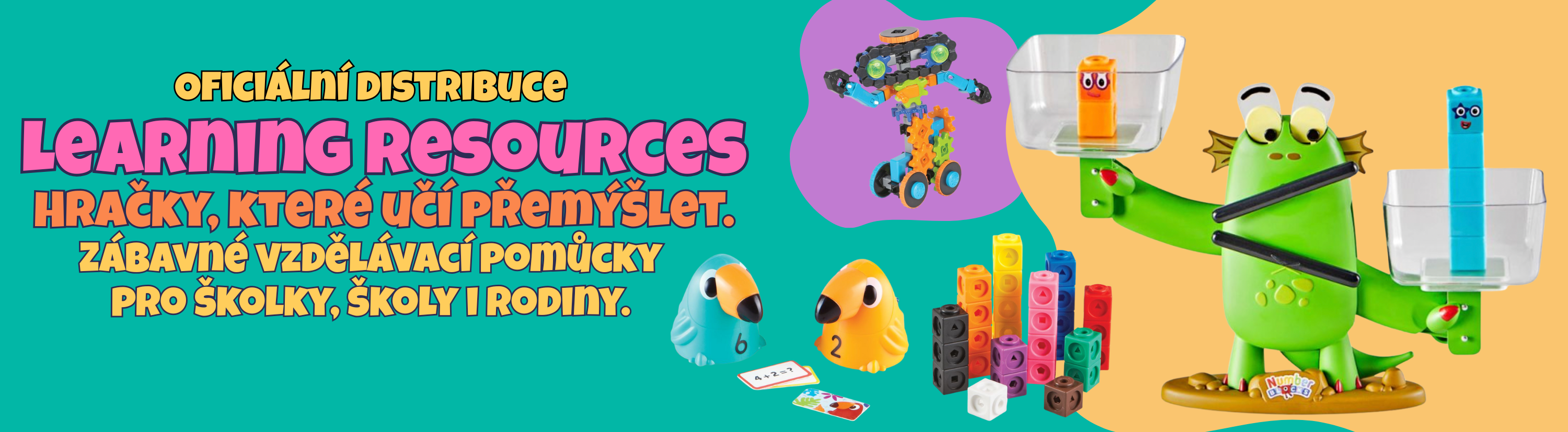 Oficiální distributor značky Learning resources