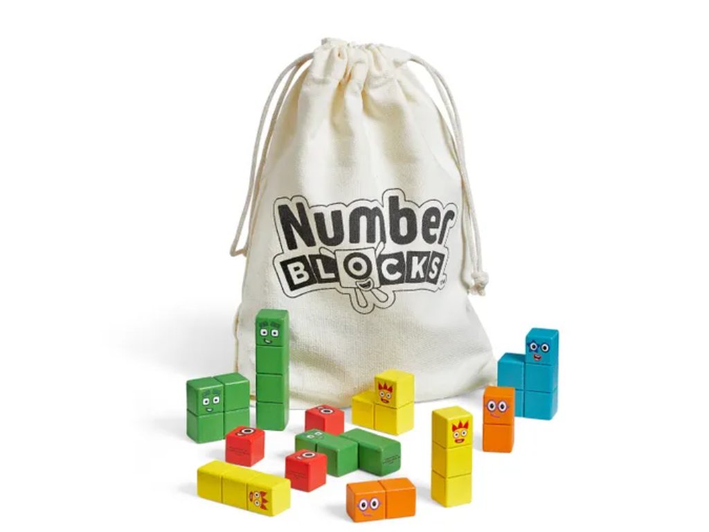 Learning Resources - Sada aktivit s dřevěnými stavebními kostkami Numberblocks®