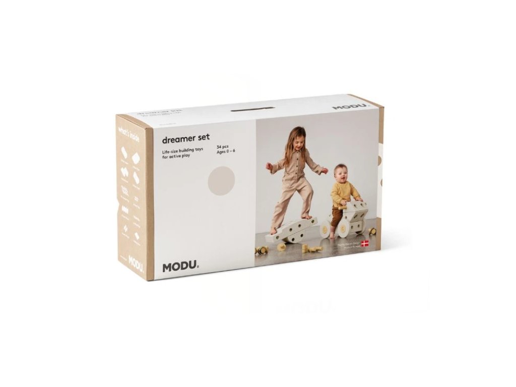 MODU - Stavebnice Dreamer Set Sand Grey / Honey Yellow