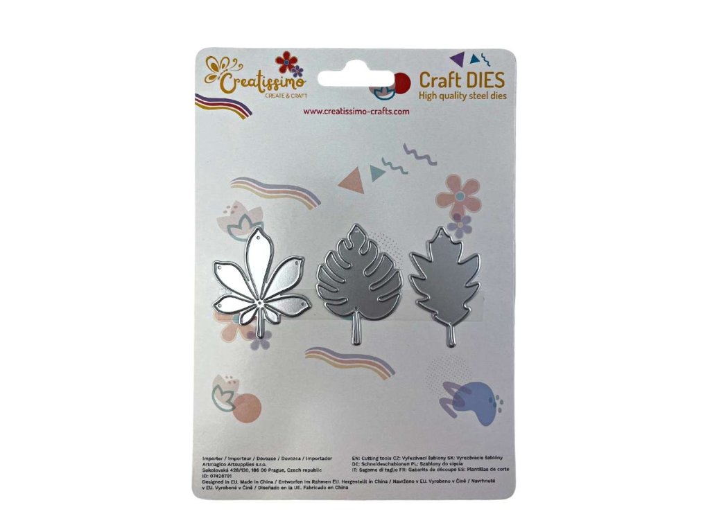 878 creatissimo vyrezavaci sablona listy