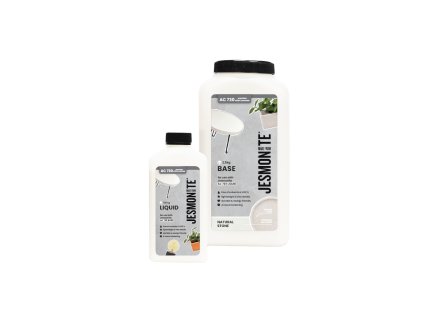 Jesmonite AC730 SET 500ml Liquid 2,5kg Base Natural stone obaly