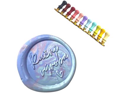 pečetidlo s nápisem ruční výroba Artmagico