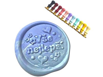 pečetidlo s nápisem vše nejlepší Artmagico