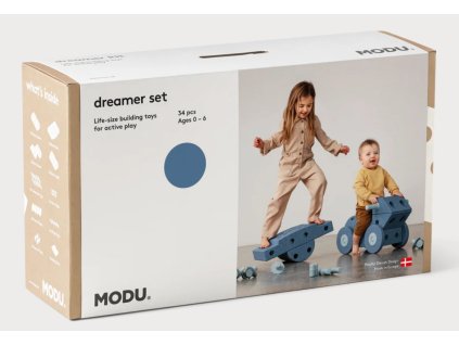 MODU - Stavebnice Dreamer Set Deep Blue / Sky Blue
