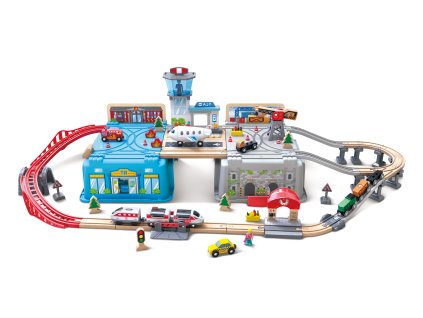 3515 hape vlackodraha cityspace v uloznem boxu 80 dilku