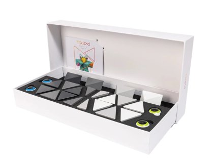 Trido - Stavebnice Greyscale Medium - 24 ks