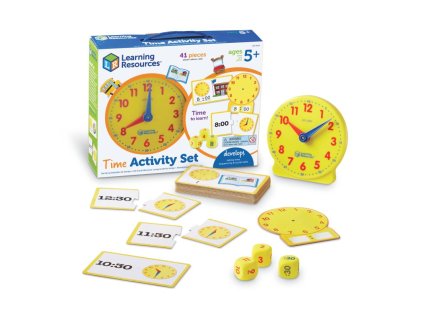 Learning Resources – Výuková sada pro učení času Time Activity Set (LER3220)