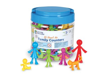 Learning Resources – Počítací figurky Moje rodina (All About Me Family Counters)