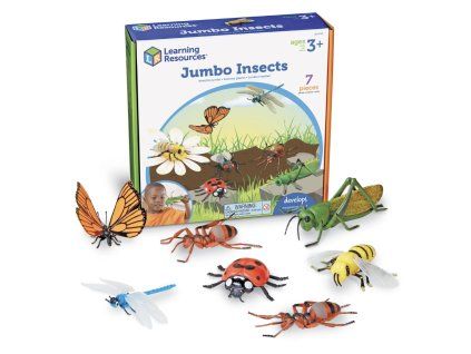 Learning Resources - Jumbo Insects – velké figurky hmyzu pro děti