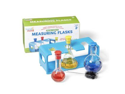 Hand2mind - sada měřicích laboratorních baněk pro děti
