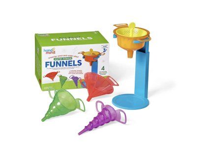 Hand2mind – sada trychtýřů pro dětské vědecké experimenty