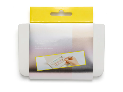 HMYSC244 HIMI Watercolour Set - 12 Colours in Closing Pans