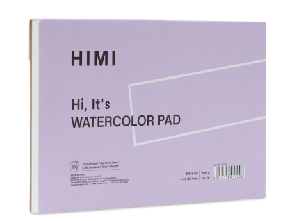 HMZSC76 HIMI Paper Pad Watercolour - 14 x 21.6 cm