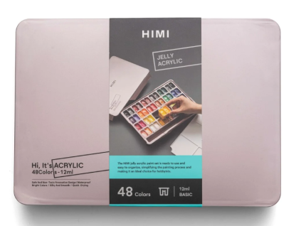 HMTBT40 HIMI Twin Cup Jelly Acrylic Set - 48 Colours