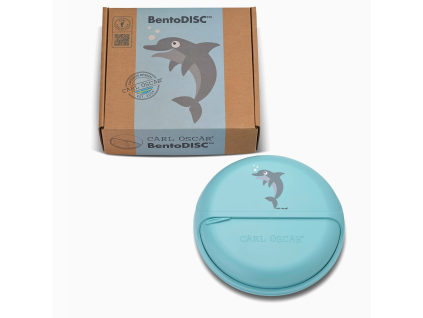 1439 carl oscar bentodisc svacinovy disk velky modry delfin