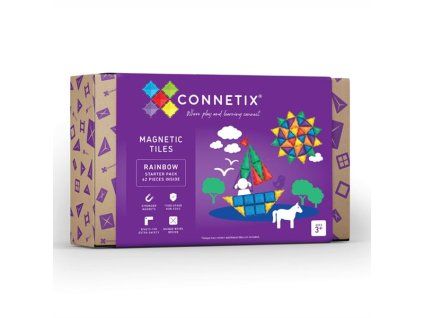 9952 connetix magneticka stavebnice 62 dilu