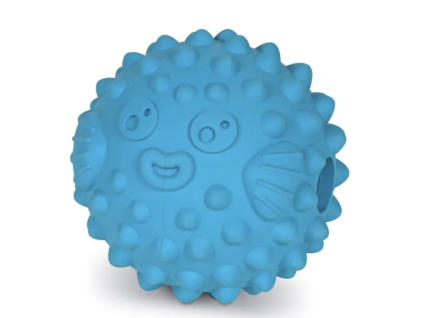 Brightkins - Tough & Tumble Treat Dispenser Small Pufferfish