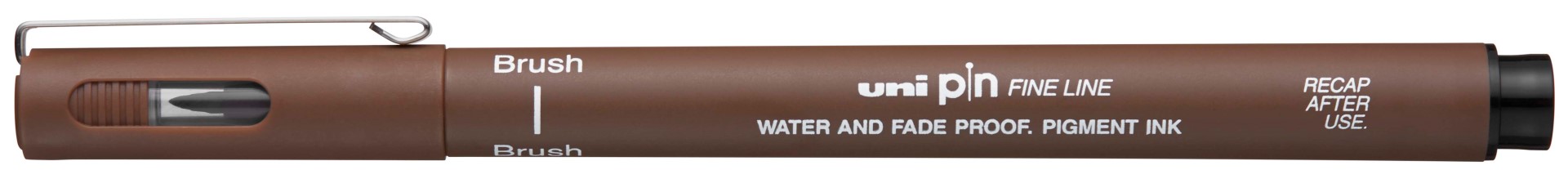 Liner UNI PINBR-200 liner štětcový sépie