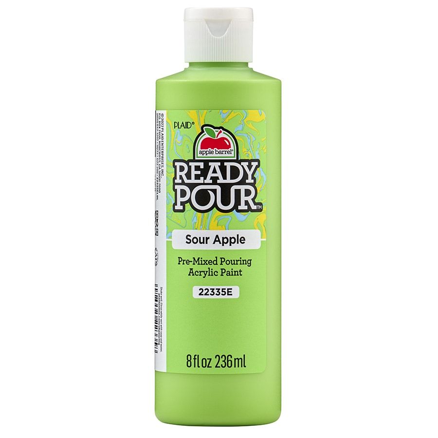 Apple Barrel Ready Pour™ - Akrylová barva pro pouring 236 ml Apple barrel: Sour Apple