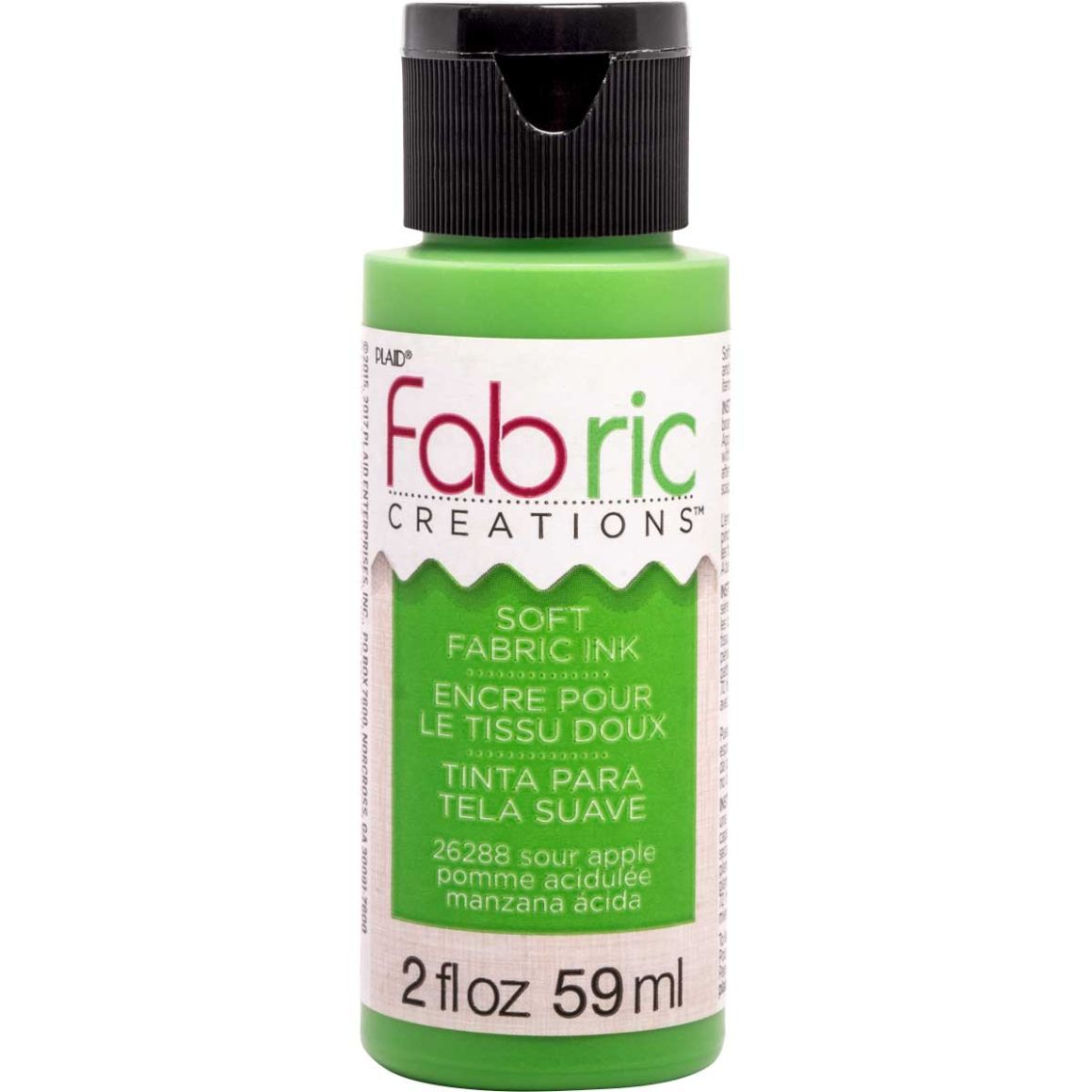 Fabric Creations Soft Fabric Inks - Barvy na textil Barvy Fabrik: Sour apple
