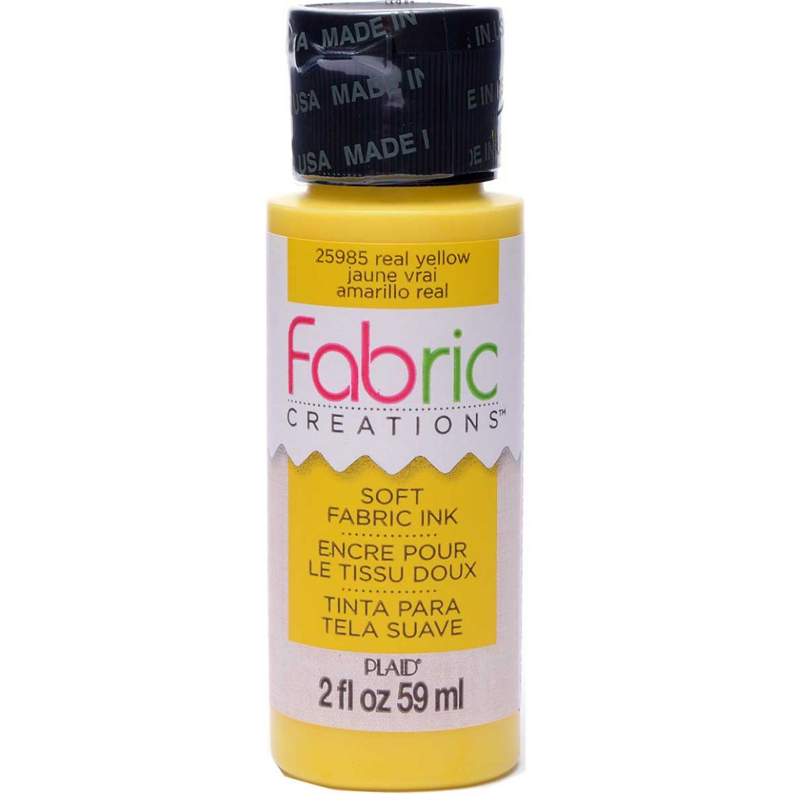 Fabric Creations Soft Fabric Inks - Barvy na textil Barvy Fabrik: real Yellow