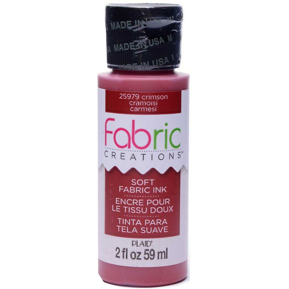 Fabric Creations Soft Fabric Inks - Barvy na textil Barvy Fabrik: Crimson
