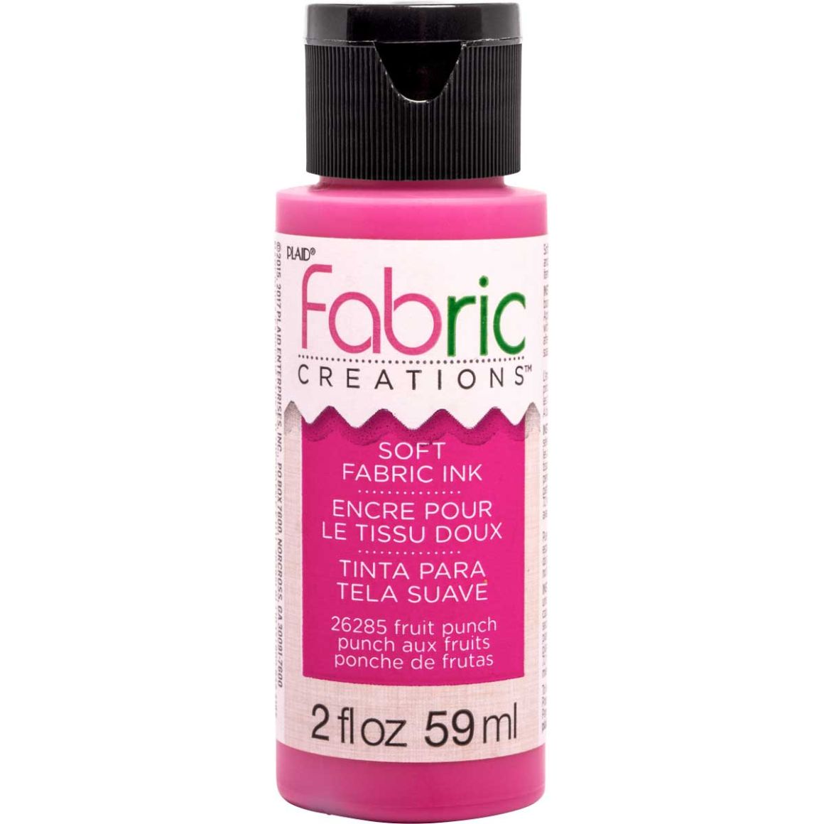 Fabric Creations Soft Fabric Inks - Barvy na textil Barvy Fabrik: Fruit Punch